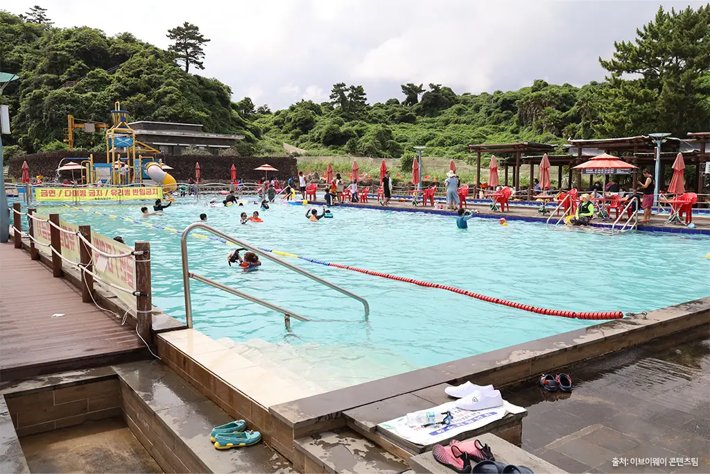 화순 금모래해수욕장 담수풀장