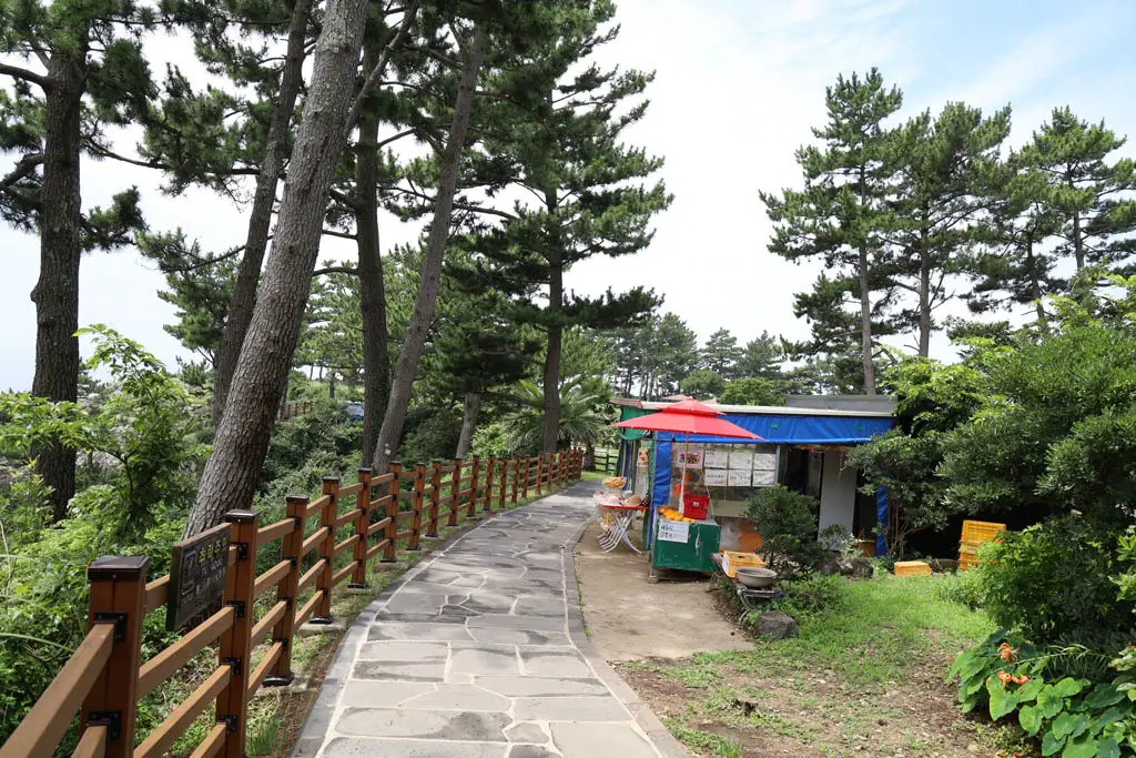 외돌개 해안산책길
