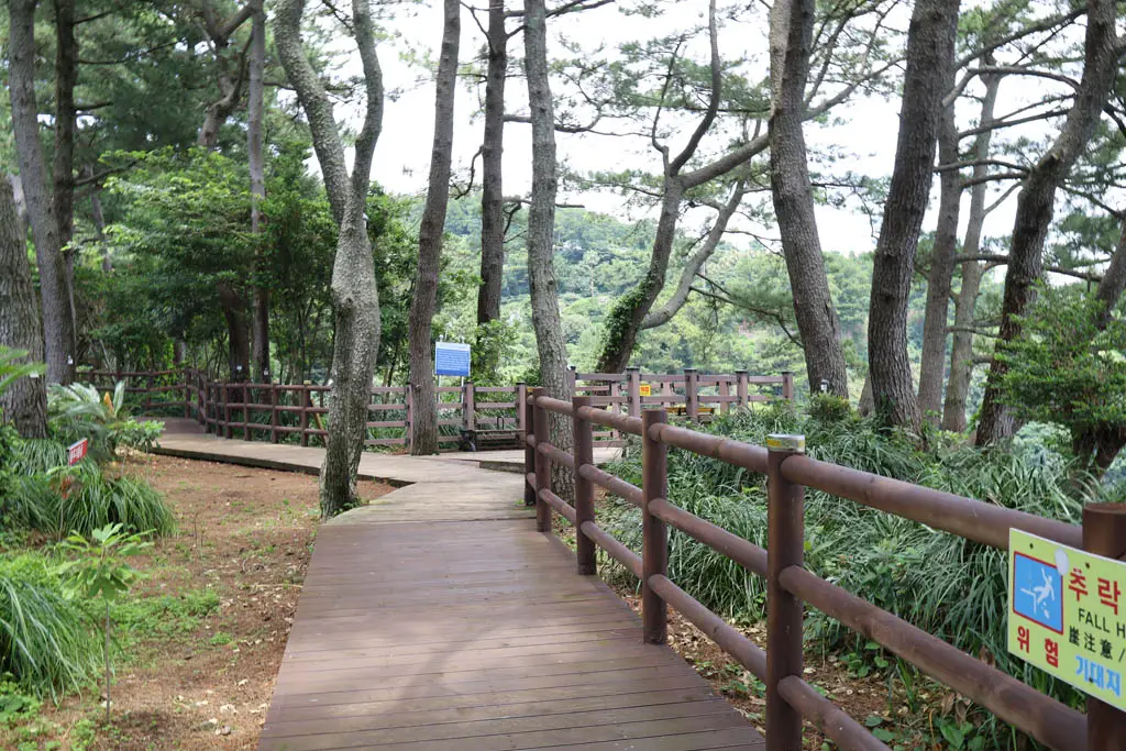외돌개 산책로