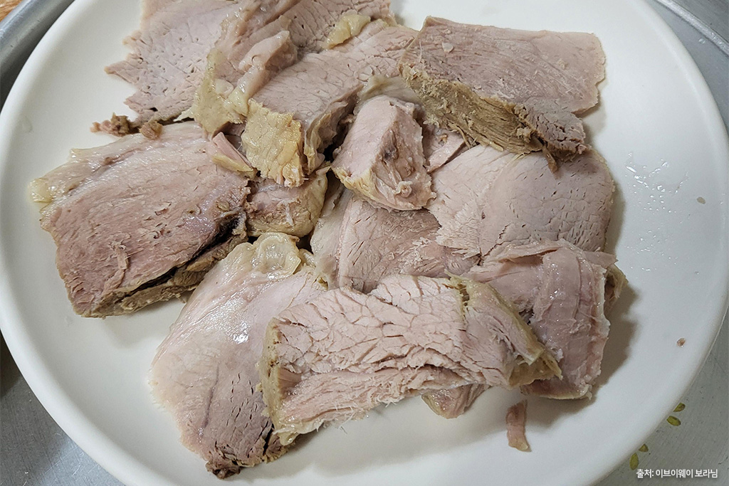 영해식당 수육