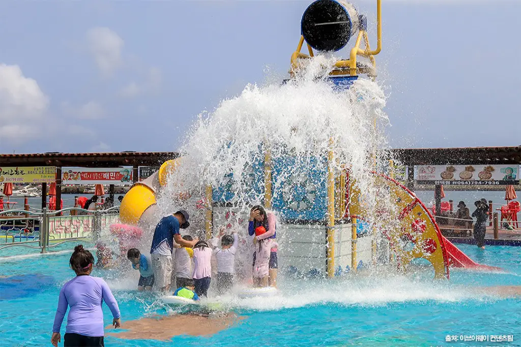 화순금모래 해수욕장 담수풀장