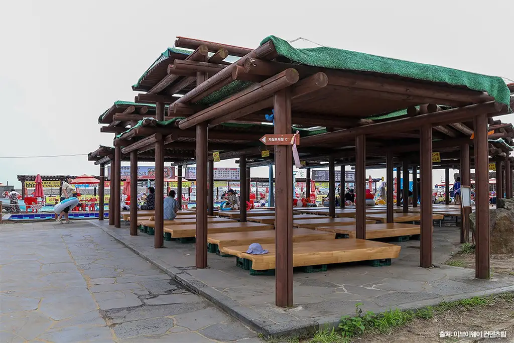 화순금모래 해수욕장 담수풀장