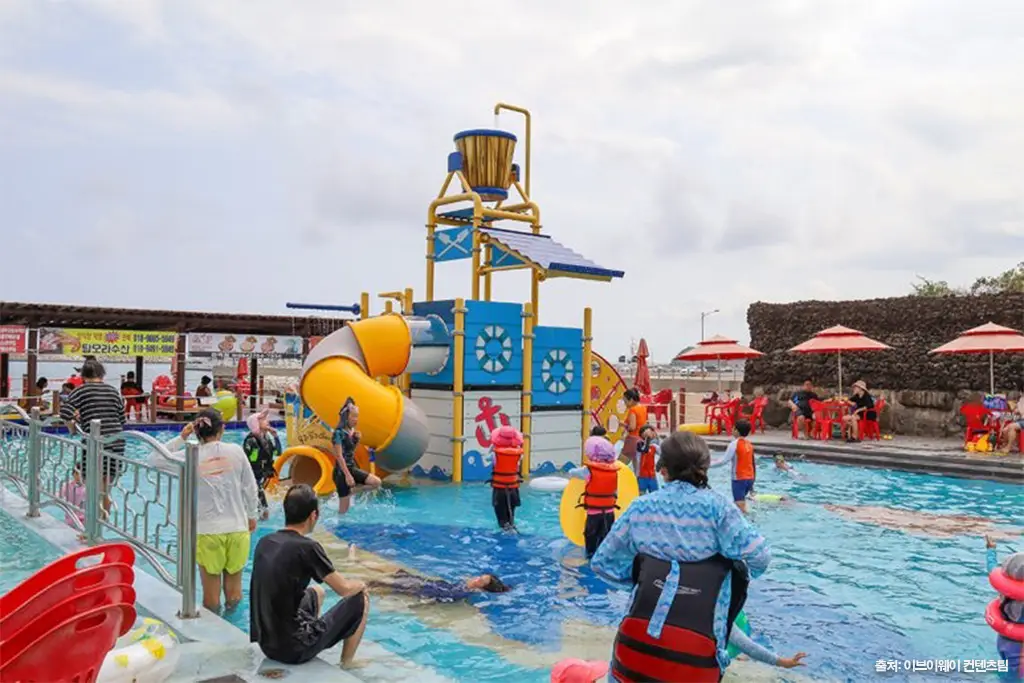 화순금모래 해수욕장 담수풀장